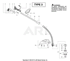 Handle &amp; Shaft Assembly Type 3