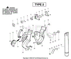 Handle &amp; Blower Assembly