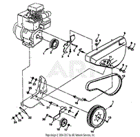 BELT GUARD AND PULLEY ASSEMBLY