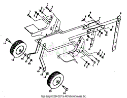 WHEEL AND DEPTH STAKE ASSEMBLY