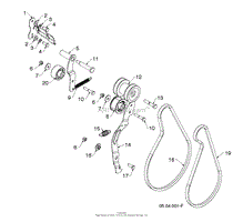 CHASSIS ENGINE PULLEYS(6)