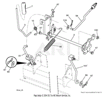 MOWER LIFT / DECK LIFT