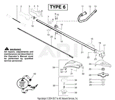 Handle, Chassis &amp; Bar Assembly Type 6