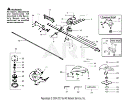 Handle, Driveshaft &amp; Cutting Head