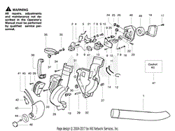 Handle, Chassis &amp; Blower Assembly Type 1