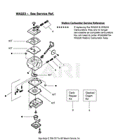 Carburetor Assembly (WA223)