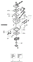 Carburetor Assembly (Zama C1U-W4) 530069682