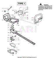 Handle &amp; Blade Assembly Type 1