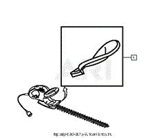 Electric Hedge Trimmer Assy.