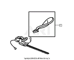 Electric Hedge Trimmer Assy.