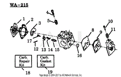 CARBURETOR WA-215