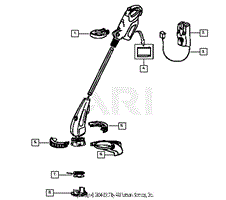 Cordless Trimmer Assy