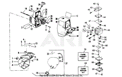 CARBURETOR, FUEL TANK, &amp; STARTER