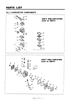 014 - CARBURETOR COMPONENTS