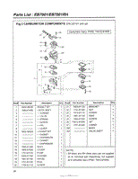 026 - CARBURETOR COMPONENTS