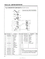 026 - CARBURETOR COMPONENTS