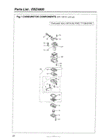 022 - CARBURETOR COMPONENTS