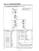 026 - CARBURETOR COMPONENTS