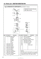 005 - CARBURETOR COMPONENTS