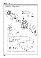 004 - BLOWER GROUP/OPTIONAL PARTS