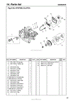 007 - OIL SYSTEM / CLUTCH