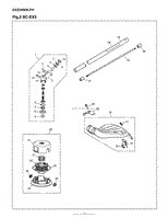 Red Max EXZ2460S-PH-09/10 S/N 00800101 & UP Parts Diagrams