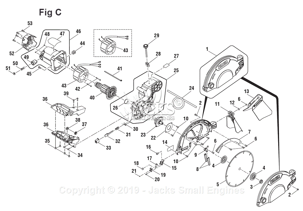 Ridgid R4092 Parts Diagrams