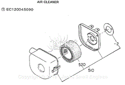 Air Cleaner (EC120D45090)