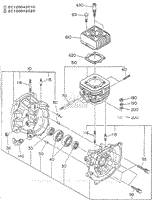 Crankcase (For EC120D42010,EC120D42020)