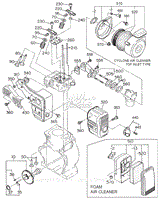 Robin/Subaru EH25-2 Parts Diagrams