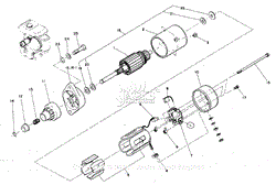 Starter Motor (For 3BS, 3DS)