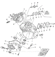 Crankcase/Gear Cover/Cylinder Head