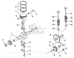 Crankshaft/Camshaft/Piston/Rod/Valve