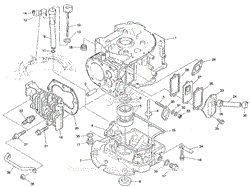 Crankcase/Gear Cover/Cylinder Head