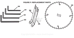 Figure F - Replacement Parts