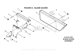 Figure C - Blade Guard