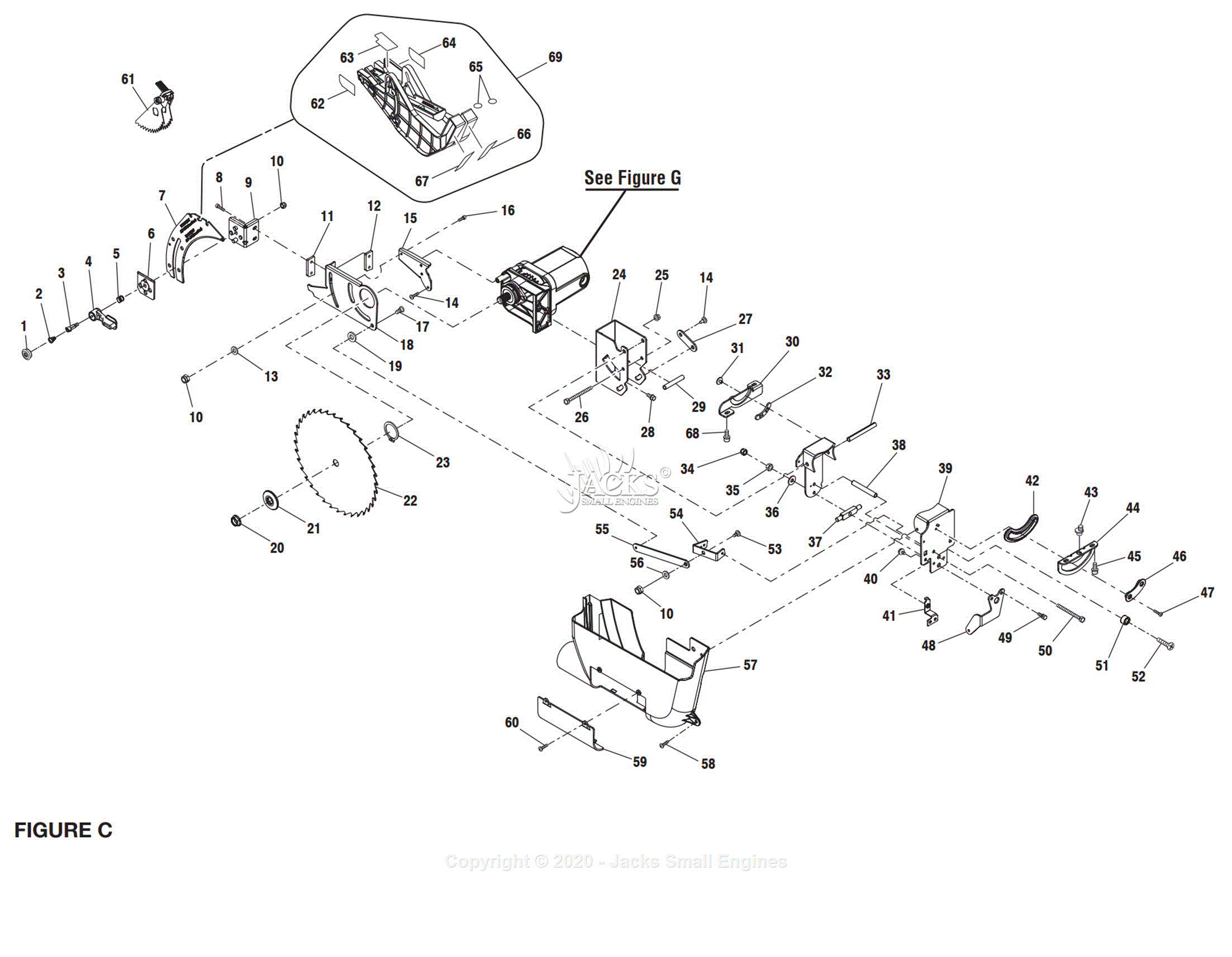Ryobi RTS31 Parts Diagrams