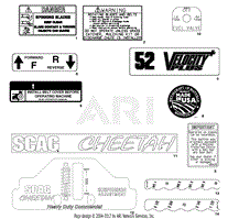 Replacement And Decals And Information Plates