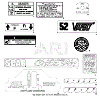 Replacement Decals And Information Plates