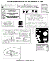 世界的に Scag Parts M2400000-M2499999) (S/N Patriot SPZ52-22FX アイドル