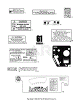 REPLACEMENT DECALS AND INFORMATION PLATES Part 1