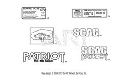 REPLACEMENT DECALS AND INFORMATION PLATES Part 2