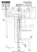 STCII ELECTRICAL SCHEMATIC (KAWASAKI FX &amp; KOHLER CV)