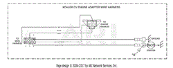 STCII KOHLER ENGINE ADAPTER ELECTRICAL SCHEMATIC