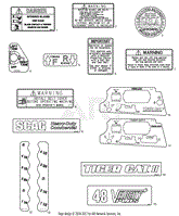 REPLACEMENT DECALS AND INFORMATION PLATES I