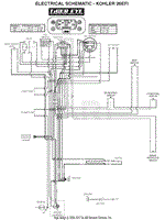 Electrical Schematic - Kohler 26EFI