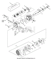 BDP-16A HYDRAULIC PUMP ASSEMBLY with COOLING FAN