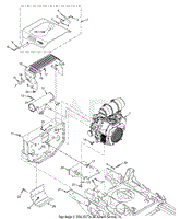 STTII ENGINE AND ATTACHING PARTS - AIR COOLED ( GASOLINE)