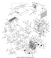 STTII ENGINE &amp; ATTACHING PARTS - KUBOTA DIESEL