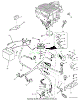 Electrical System - 26HP Kawasaki Liquid-Cooled